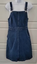 MADEWELL Y2K DENIM OVERALL/APRON DRESS SIZE 2 (XS)