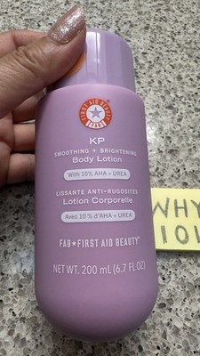 FIRST AID BEAUTY KP Smoothing + Brightening Body Lotion FRESH PEACH 6.7oz/200mL
