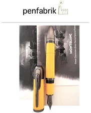 MONTBLANC - Great Characters - E. Ferrari Giallo Modena FOUNTAIN PEN 130661 New