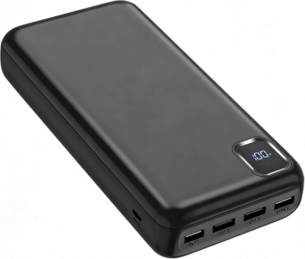 Powerbank Extern Akkupack USB-C Schnellladung LED Display Outdoor 50000Mah 22,5W-image