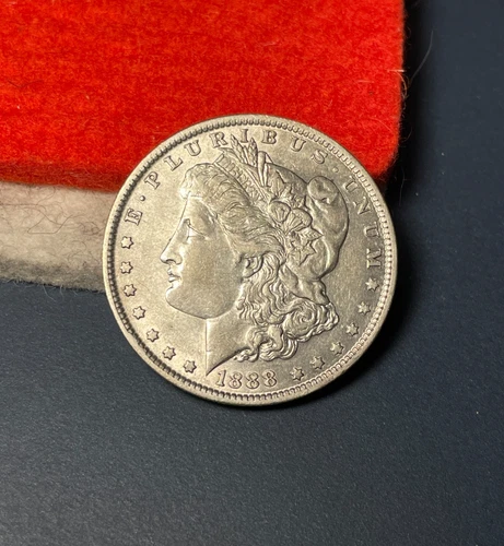 (#102568) Morgan Dollar:  1888 O  AU  Better date (See video!)