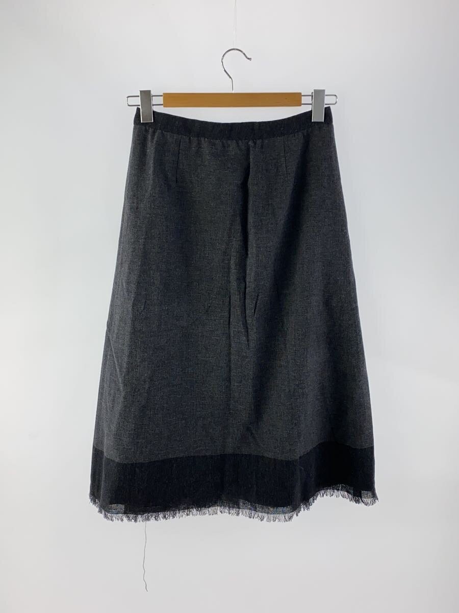 Christian Dior Long Skirt Wool GRY 041J40A1252 thumbnail 2