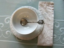 Zuckerl&ouml;ffel " Berlin " Krone Rosen, Antiko Silber 800
