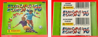 Panini Euro 96 - pochette de 5 stickers