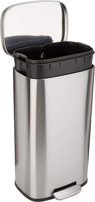 Amazon Basics 30 L Mülleimer Für Die Küche Mit Stahlrohrpedal - 7.9 Gallons Sanf
