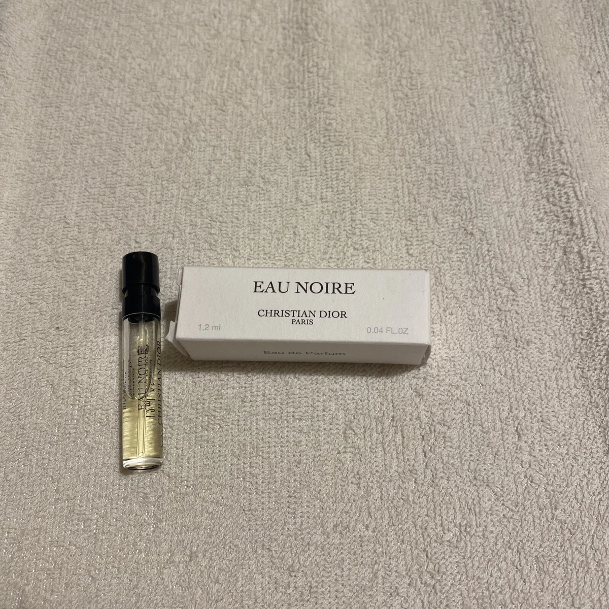 dior eau noire sample