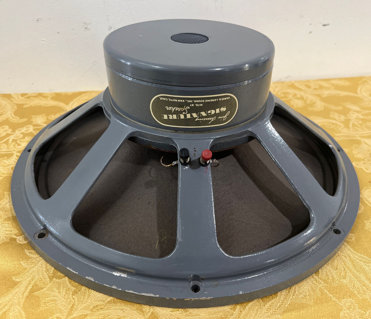 JBL (James B. Lansing) D-130 -A 16 Ohms 15 JBL (James B. Lansing) D-130 -A 16 Ohms 15