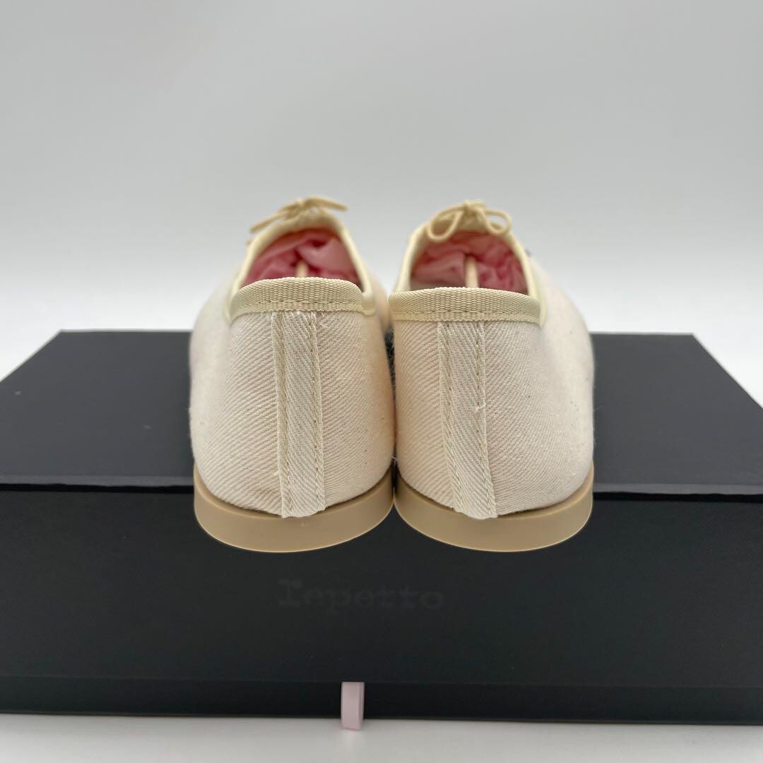 【Repetto】×【BEAUTY&YOUTH UNITED ARROWS 】 Women 7.0US EU38 Repetto Ballet Shoes Non Oui Made In France