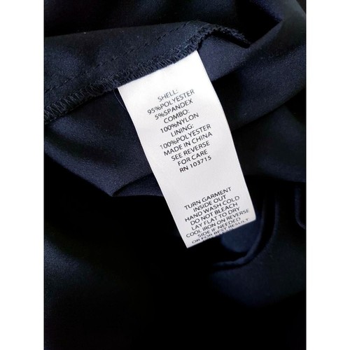 Vestido Nanette Lepore para mujer Ajuste y Destellos Negro Floral Encaje Elastizado Ojo de Cerradura 4 Nuevo - Imagen 6 de 8