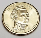 2008-D Presidential Dollar — photo from another recent sale