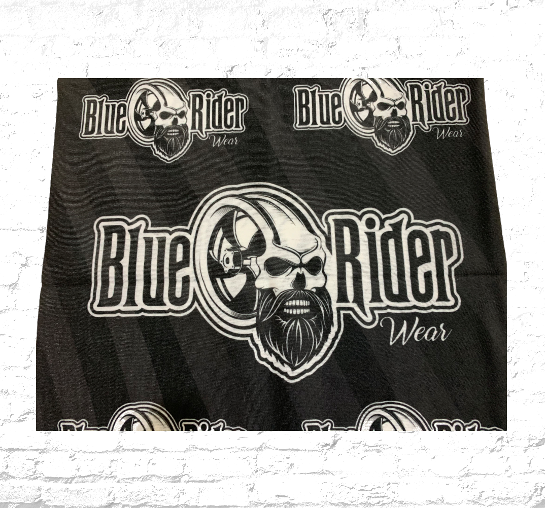 4er Set Motorrad Totenkopf Masken - Multifunktionaler Schlauchschal