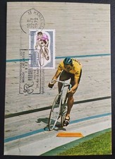Carte Premier Jour Timbre N° 1724 Championnat Cycliste 1972 Marseille