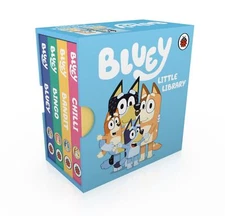 Bluey Little Library Box Set Bluey Bingo Chilli and Bandits New Board Book