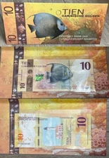 Curacao and Sint Maarten - 10 Gulden 2025 UNC P. 1 - in folder Lemberg-Zp