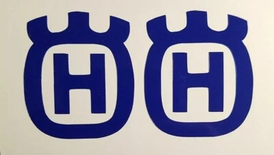 ORACAL/STARCRAFT (2x) 1.5" Husqvarna Vinyl Decals Cars Trucks Windows Laptops Boards Glass Cups
