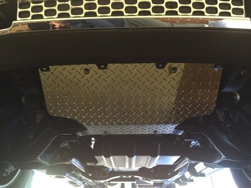 2011-2019 Chevy/GMC 2500/3500 plain (non treadplate) steel front skid plate