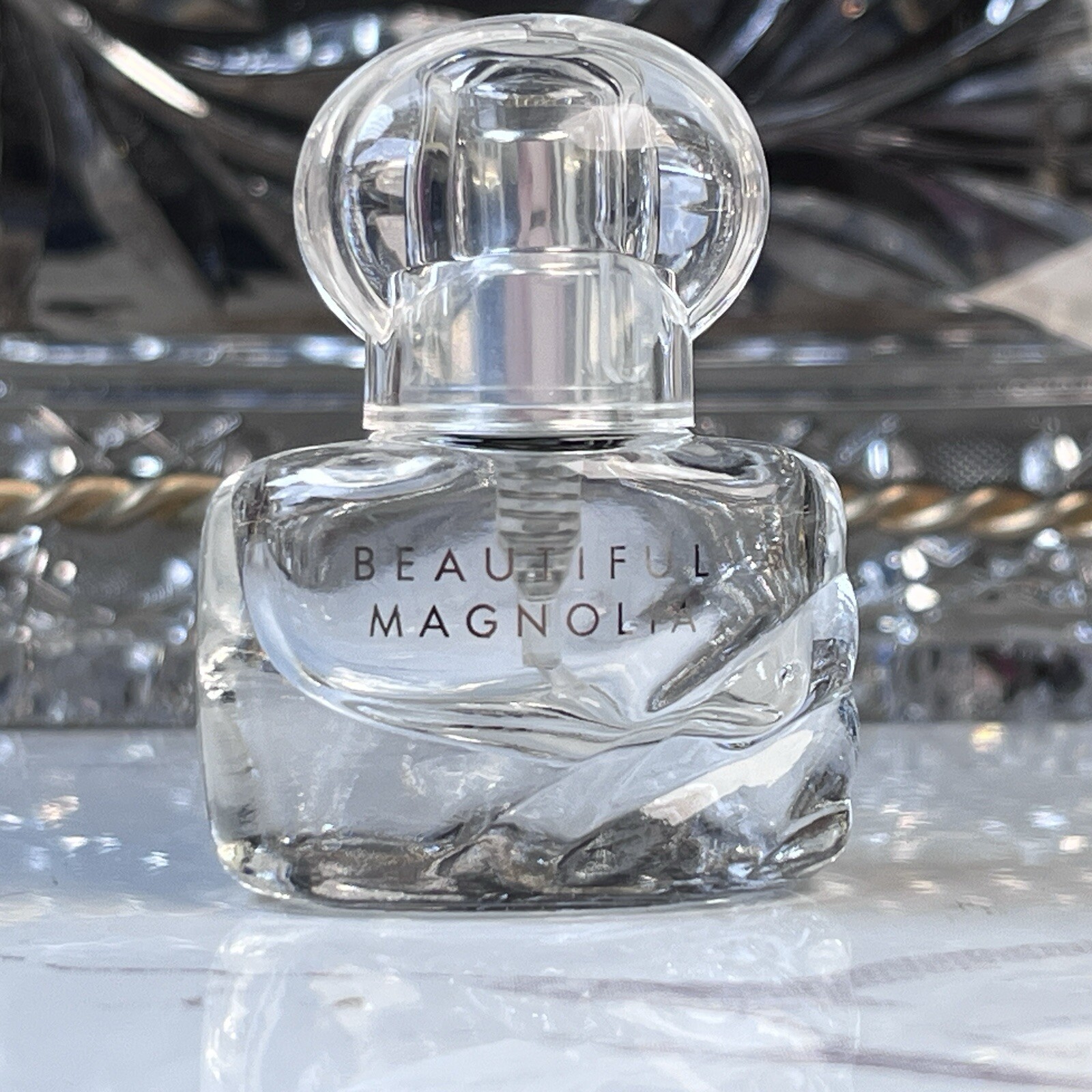 Estée Lauder Beautiful Magnolia Perfume Mini Bottle Empty