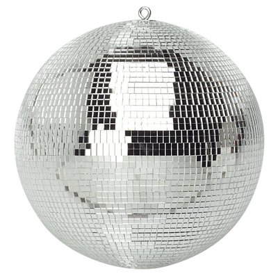 Leichte glänzende silberne Spiegelkugel Tanz Disco Party DJ Kugel (300 mm 12'')