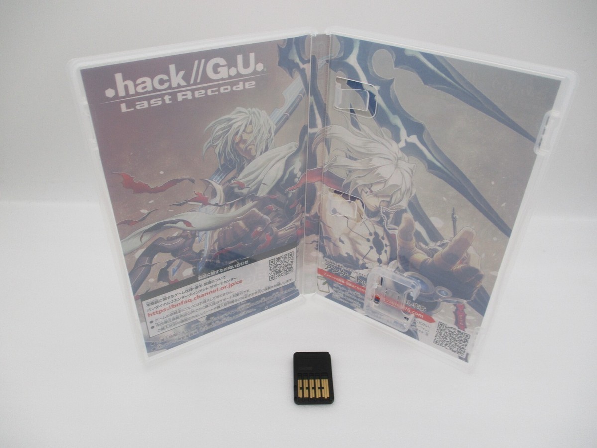 Nintendo Switch .hack G.U. Last Recode Begins Edition Japan import