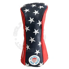 19th Hole Custom Shop US Flag Star Stripes Driver Head cover, 460cc