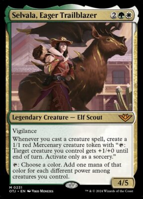MTG Selvala, Eager Trailblazer (231/441) Outlaws of Thunder Junction LP