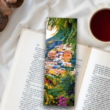 Cinque Terre Bookmark Italy City Scene Landscape Gift For Book Reader Durable