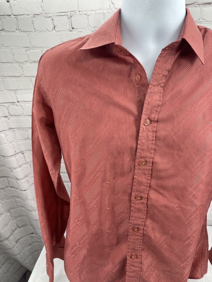 Vintage 70s Chams de Baron Button Front Shirt Disco Groovy Vintage 70s Chams de Baron Button Front Shirt Disco Groovy
