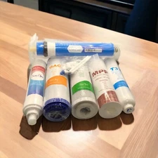 Reverse Osmosis Water Filter Cartridge Replacement For 6 Stage System 6 Pack Set