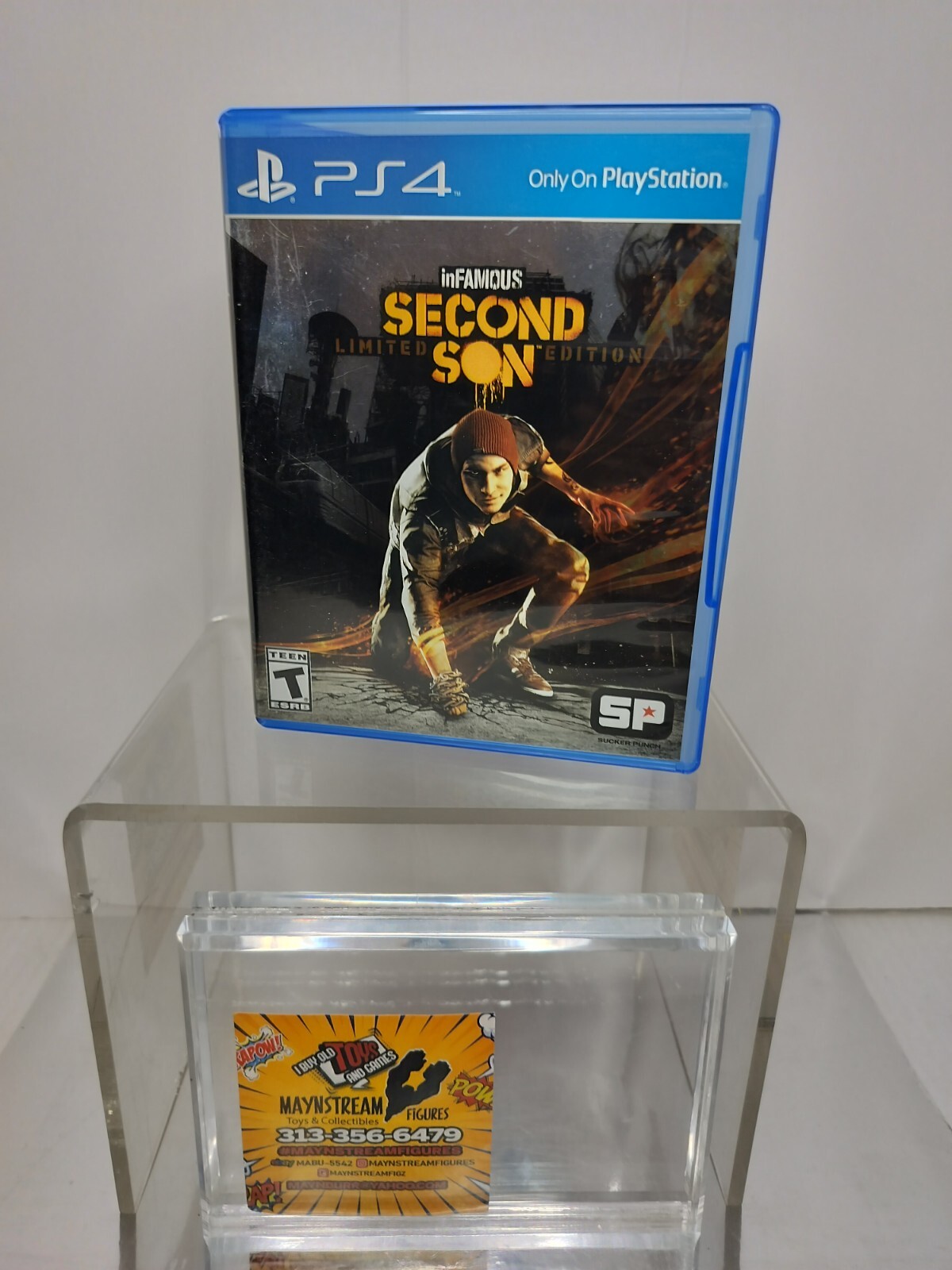 inFAMOUS Second Son LE (Sony PlayStation 4, PS4, 2014) AS-IS UNTESTED ...