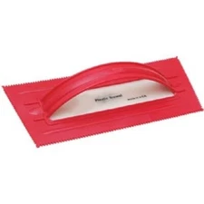 (6-pk) QLT 3/8 In. x 5/16 In. Disposable V-Notched Trowel Model: 16263