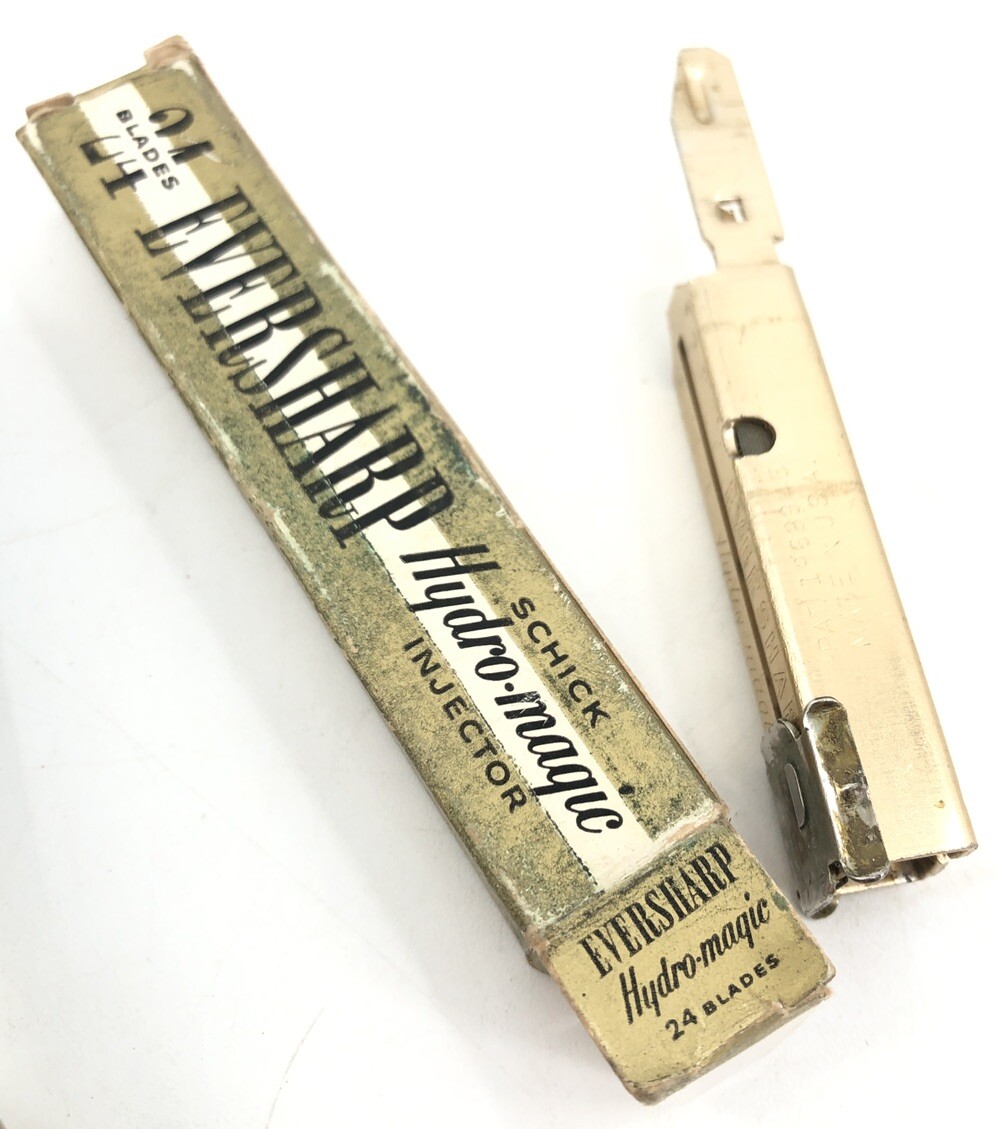Vintage Eversharp Schick Hydro-Magic Safety Razor 1954-1958 W