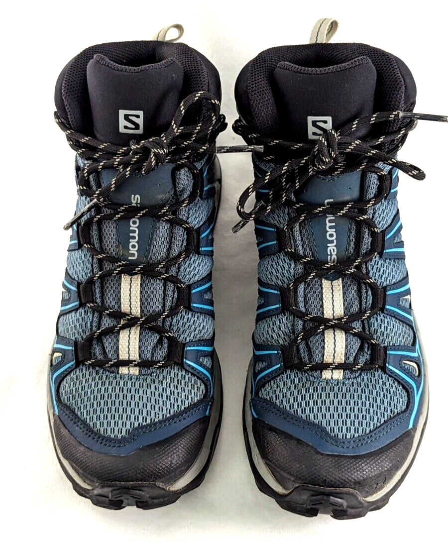 SALOMON scarpe da trekking donna X Ultra Mid trail blu taglia US 8 40 303557 *