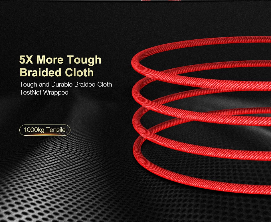 GoPro Hero 7 BLACK USB-C Sync Charger Charging Power Cable BRAIDED STRONG USB C - Image 4 of 4