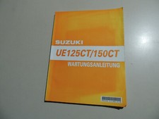 Workshop Manual Suzuki UE 125 UE 150 CT K1 2001 Onwards Repair Maintenance