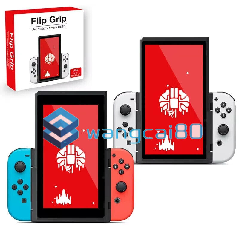 Flip Grip Switch Portrait Vertical Mode Joy-con Grips Stand