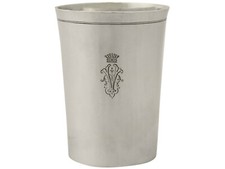 Austro-Hungarian Silver Beaker - Antique Circa 1815