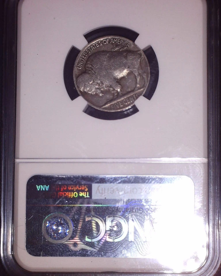 1924-D Buffalo Nickel, NGC VF20, Tough Date, Issue Free - Image 2 of 2