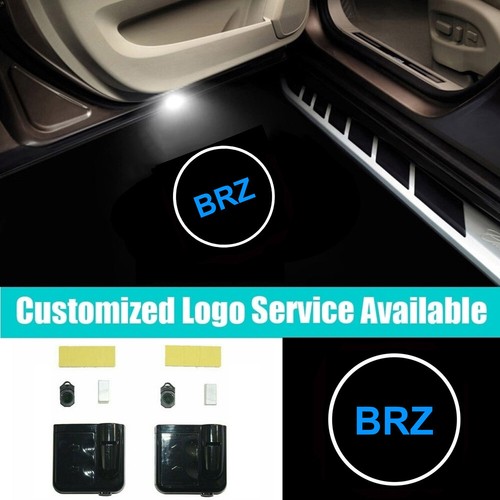 2x Wireless Car Door Lights BRZ Logo 
