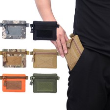 Tactical Molle Wallet Pouch Gear Coin Card Purse Key Card Holder Pocket Bag USA