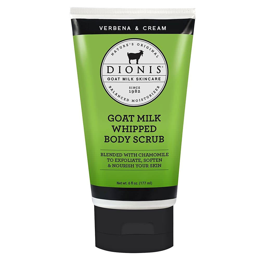 Dionis Скраб для тела с козьим молоком, вербена и крем, 6 унций