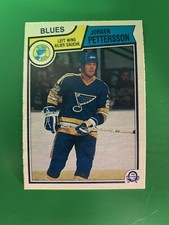 1983-84 O-Pee-Chee Jorgen Pettersson St. Louis Blues #318
