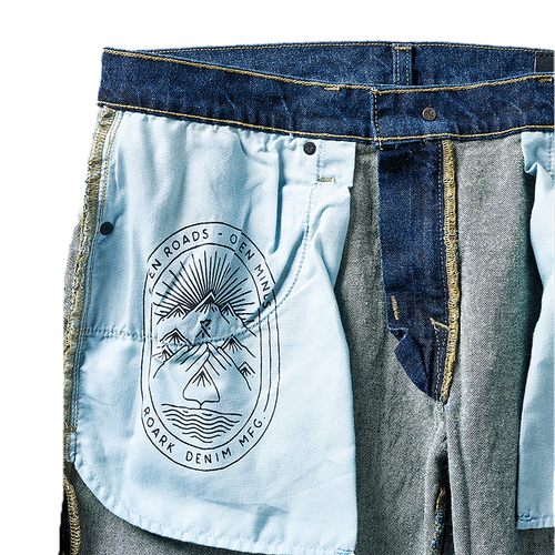 Roark Men's HWY 128 Straight Fit Stretch Denim Jeans, Drifter, 33W x 32L - Picture 8 of 10