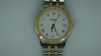 TISSOT PR50 J172/272K 黒文字盤 クォーツ 腕時計 箱 コマ TISSOT PR50 J172/272K QUARTZ WRISTWATCH - LOOKS JUST FINE | eBay