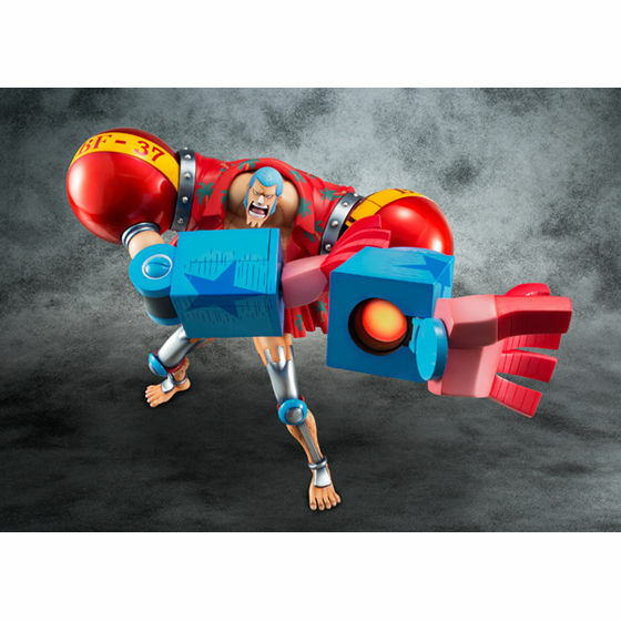 RARE One Piece Portrait.Of.Pirates SA-MAXIMUM Armored Franky