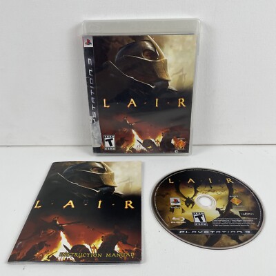  Lair (Sony PlayStation 3 PS3, 2007) Complete CIB TESTED! 