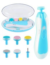 Electric Baby Nail Trimmer for Newborn Infant Toddler Kids Toes and Fingernails