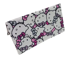 KITTY Cats Fabric Checkbook Cover Wallet Debit Card Registry USA Hand Made