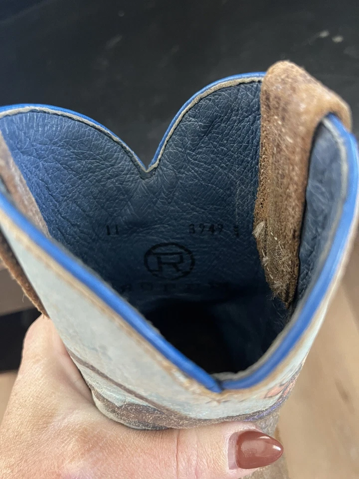 Ковбойские сапоги Roper для мальчиков размер 11 - Изображение 4 из 4