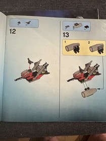 LEGO 5980 Space Police: Squidman's Pitstop INSTRUCTION MANUALS BOOKLETS ONLY 1-2