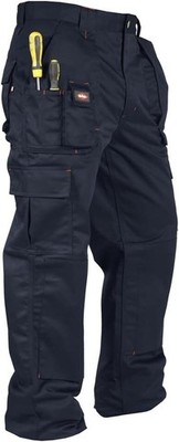 Arbeitshose Lee Cooper LCPNT206 Herren viele Taschen Knieschonertaschen Auswahl